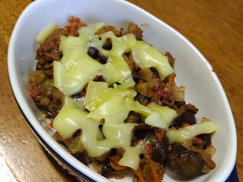 なすのチーズ焼き